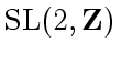 $\mathrm {SL}(2,\mathbf {Z})$