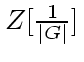 $Z[\frac {1}{\vert G\vert}]$