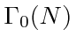 $\Gamma _0(N)$