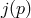 j (p )