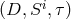 (D, Si,τ)