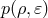 p(ρ,𝜀)