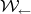 𝒲 ←