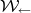 𝒲 ←