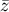 ¯z