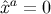 ˆxa = 0
