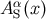 Aα(x ) S
