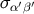 σ ′ ′ α β