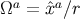 a a Ω = xˆ ∕r