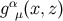α g μ(x,z)