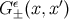 ε ′ G ±(x, x)