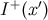 + ′ I (x )