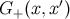 ′ G+ (x,x )