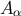 Aα
