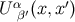 U αβ′(x,x ′)