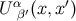U α′(x,x′) β