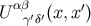 U αβ (x,x′) γ′δ′