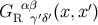αβ ′ G R γ′δ′(x,x )