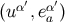 (uα′,eα′) a