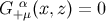 G +αμ(x,z ) = 0