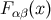 Fαβ(x)