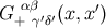 αβ G + γ′δ′(x,x′)