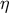 η