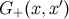 G (x,x ′) +