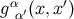 α ′ g α′(x, x)