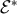 ℰ ∗