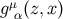 μ gα (z,x)