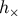 h ×