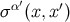′ σα (x,x ′)