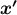 ′ x