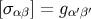 [σ αβ] = g α′β′