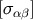 [σ ] αβ