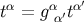 α α α′ t = g α′t