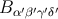 B α′β′γ′δ′