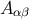 A αβ