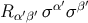 α′ β′ R α′β′ σ σ