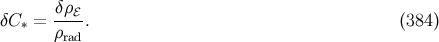 δρ ℰ δC ∗ = ----. (384 ) ρrad