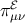 ℰ π μν