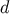 d