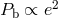 2 Pb ∝ e