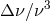 3 Δ ν∕ν