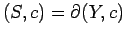 $ (S,c)=\partial (Y,c)$