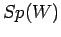$ Sp(W) $